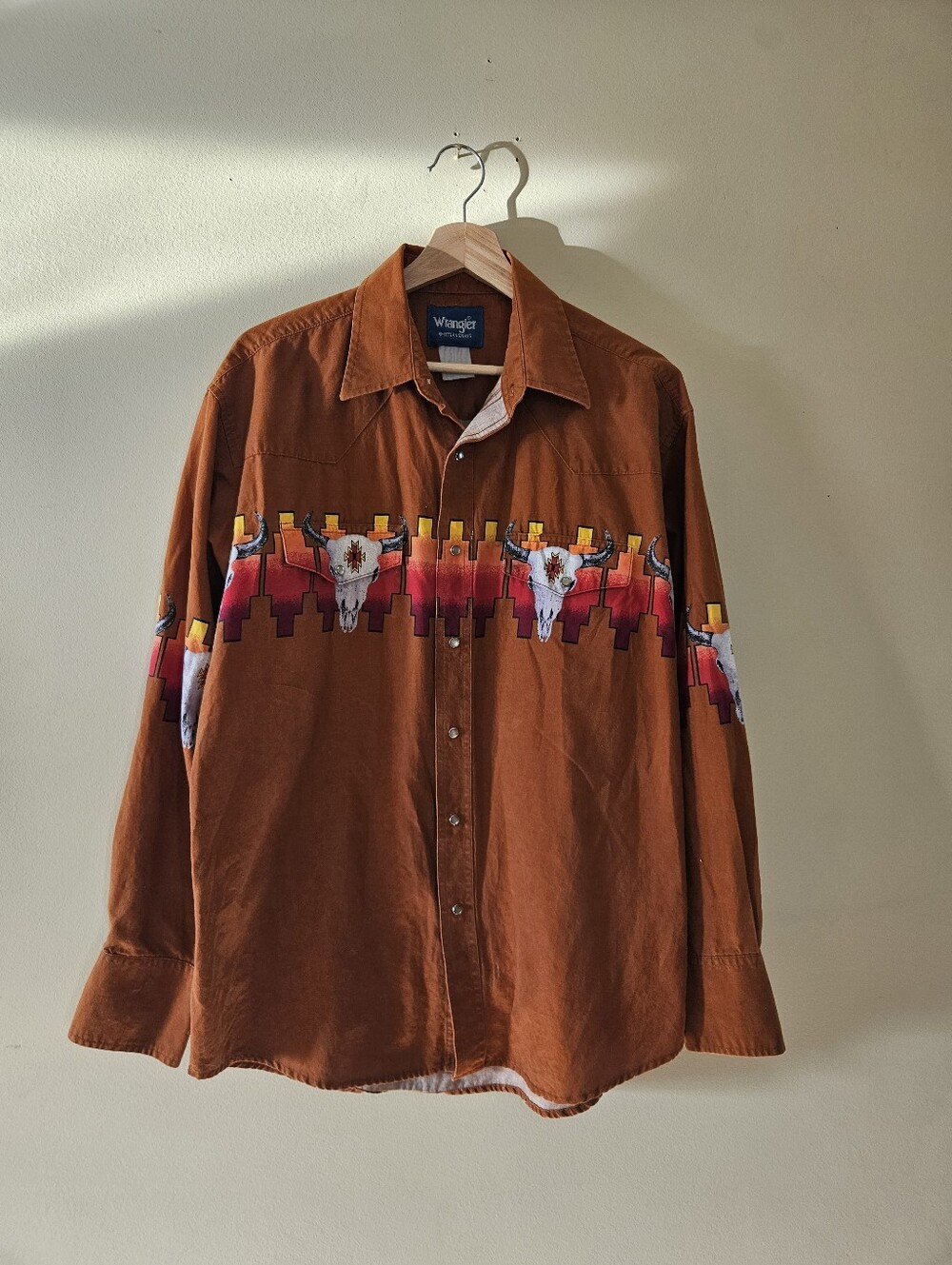 Vintage Wrangler Western Button-Up Shirt